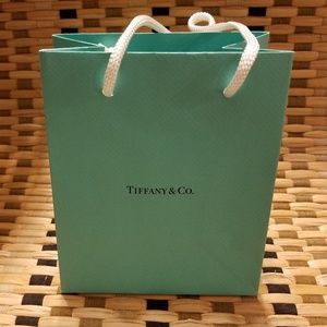 Authentic Tiffany & Co Small Bag 5x3x6